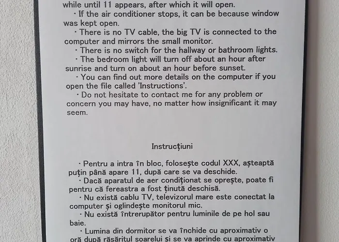 Mic Dormitor Informativ Turistic